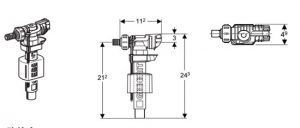 Geberit Impuls 380 valve technical