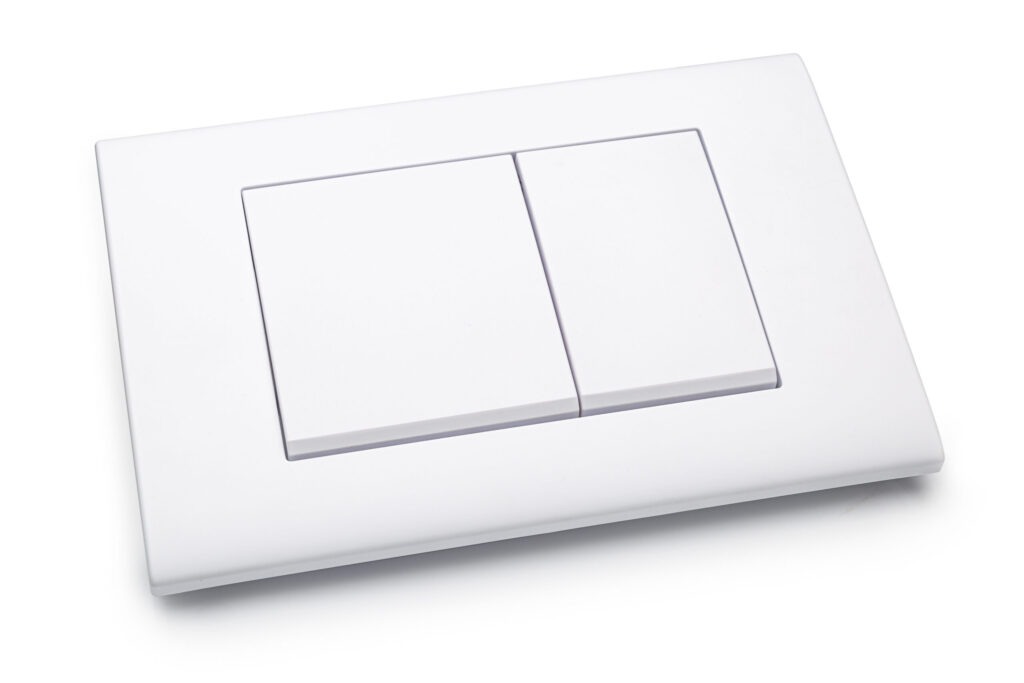 Matt White Flush Plate