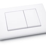 Matt White Flush Plate