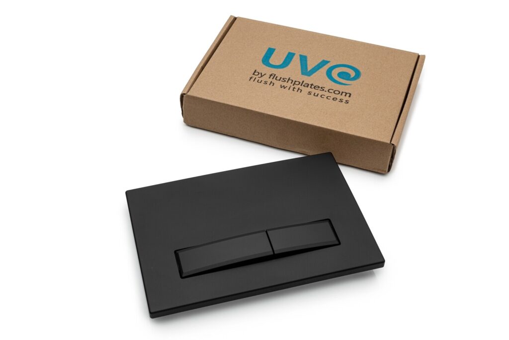 Matt Black UVO FlushPlates.com